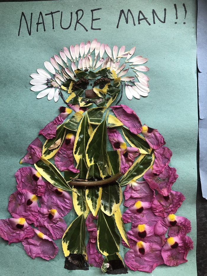 Nature Man garden superhero