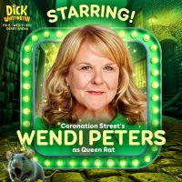 Swapping cobbles for the streets of Derby - Coronation Street, stage and screen star Wendi Peters joins this year’s panto